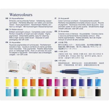 Preview: Faber-Castell Creative Studio Aquarellfarben 24er Etui